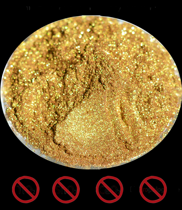 E171 Free Edible Glitter Gold