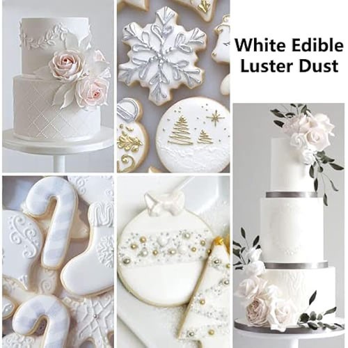 E171 Free Edible Luster White