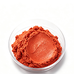 Orange Red mica powder