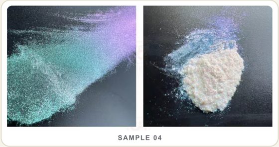 Gold–Red–Purple powder