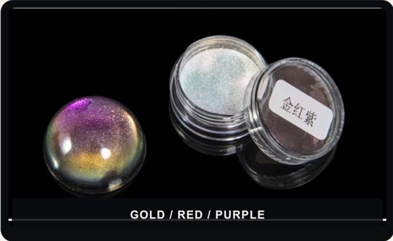 Gold–Red–Purple effect