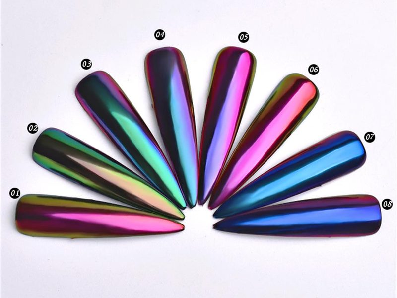 Effect pigment for nail art and gel polish