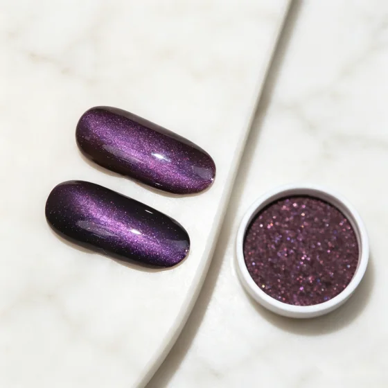 3D-02 Black Purple magnetic pearlescent pigment
